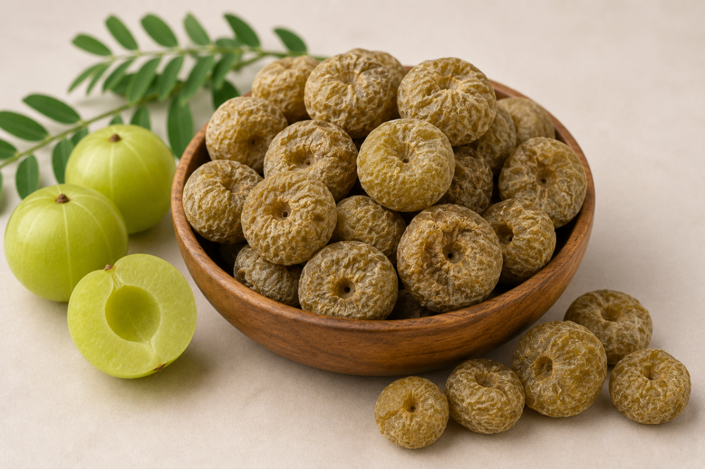 Bulk Dried Amla Whole / Seedless — Bloom Theory wholesale supply